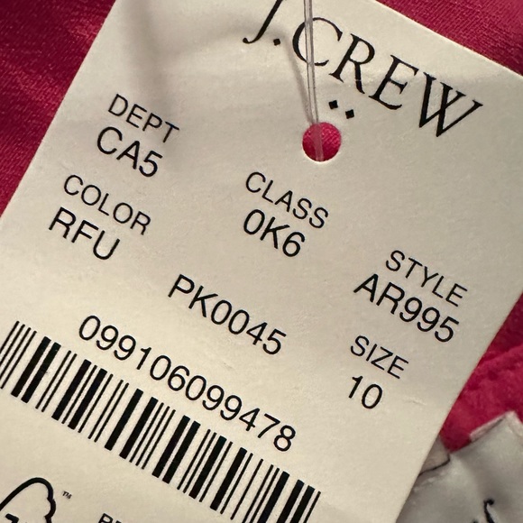 BNWT Fully Lined Pleated J. Crew Midi Skirt - Picture 6 of 6